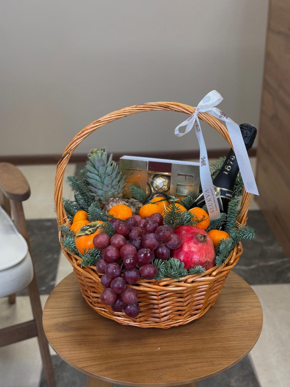 Фото Фруктовая корзина, диаметр L