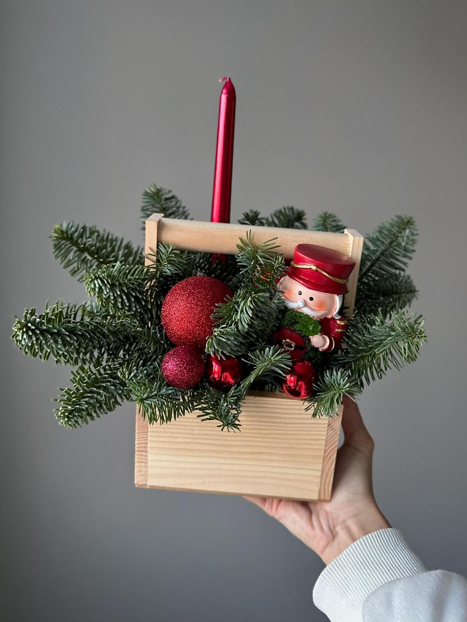 Фото Композиция на одну свечу