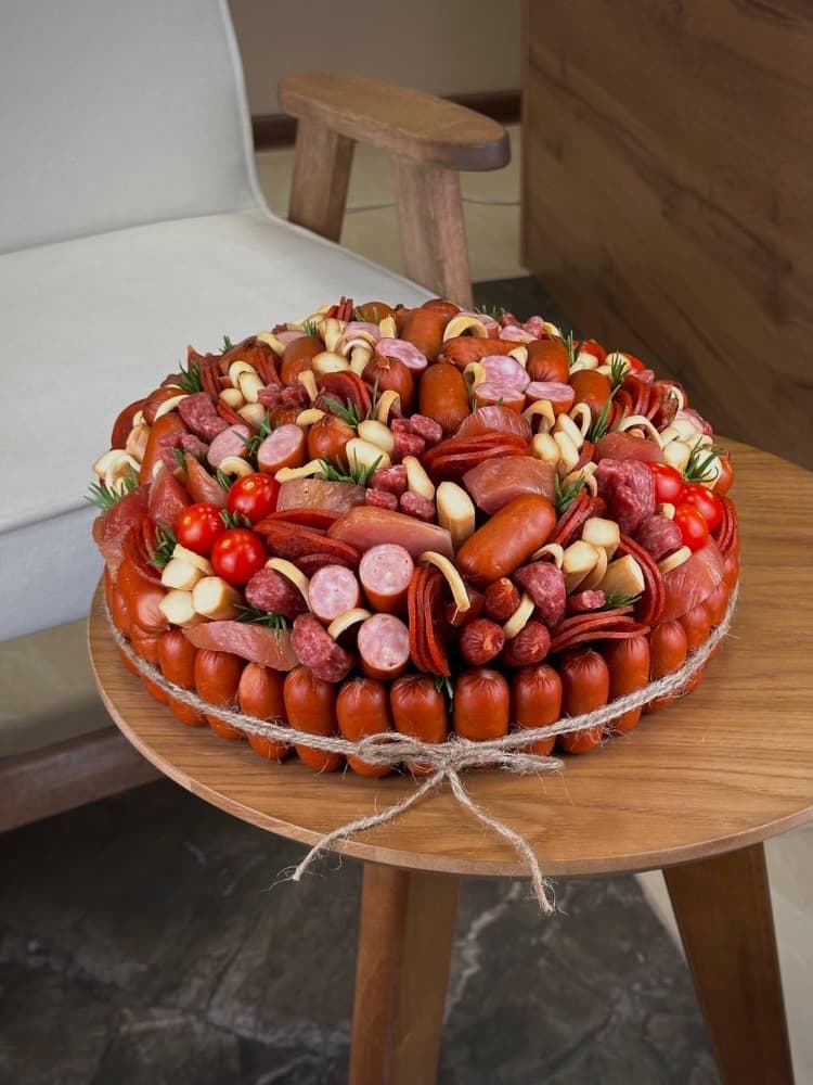 Фото Мясной торт 