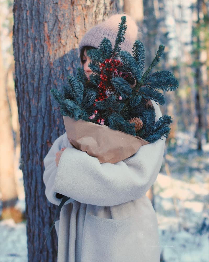 Фото Букет из нобилиса 