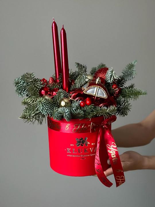 Фото Интерьерная композиция со свечами, диаметр S